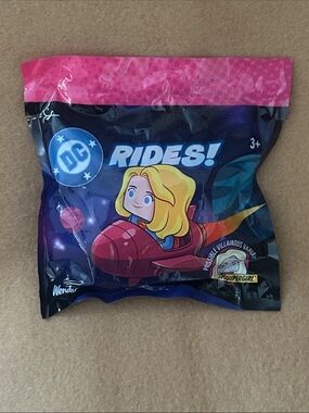 Wendy’s DC Rides! Supergirl Mini Vehicle - Pink & Navy